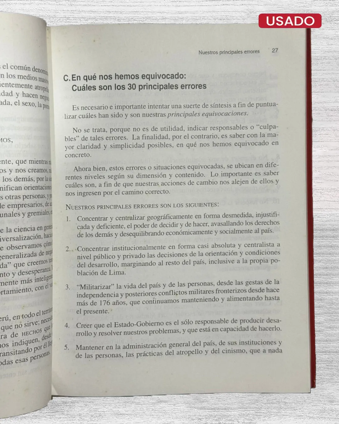 EL PERÚ, UN PAÍS EQUIVOCADO, LA PROPUESTA: LOS 4 CAMINOS PARA SALIR DE ESTE SUBDESARROLLO MENTAL Y ECONÓMICO - Imagen 3