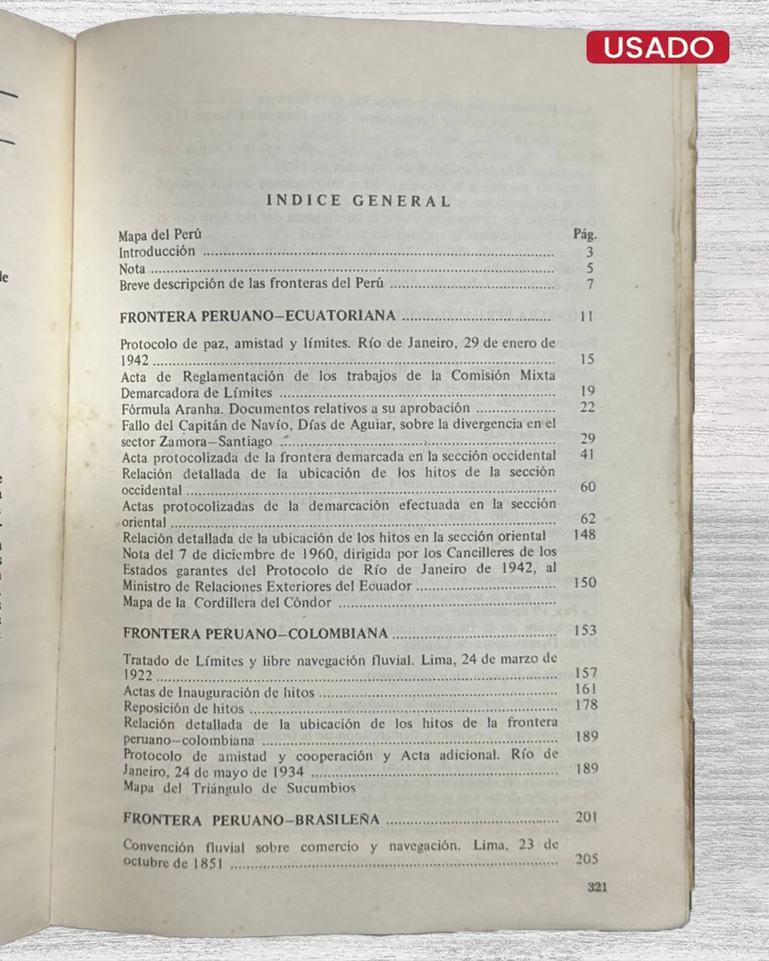 LÍMITES INTERNACIONALES DEL PERÚ: DOCUMENTOS BÁSICOS (CUENTA CON MAPAS) - Imagen 3