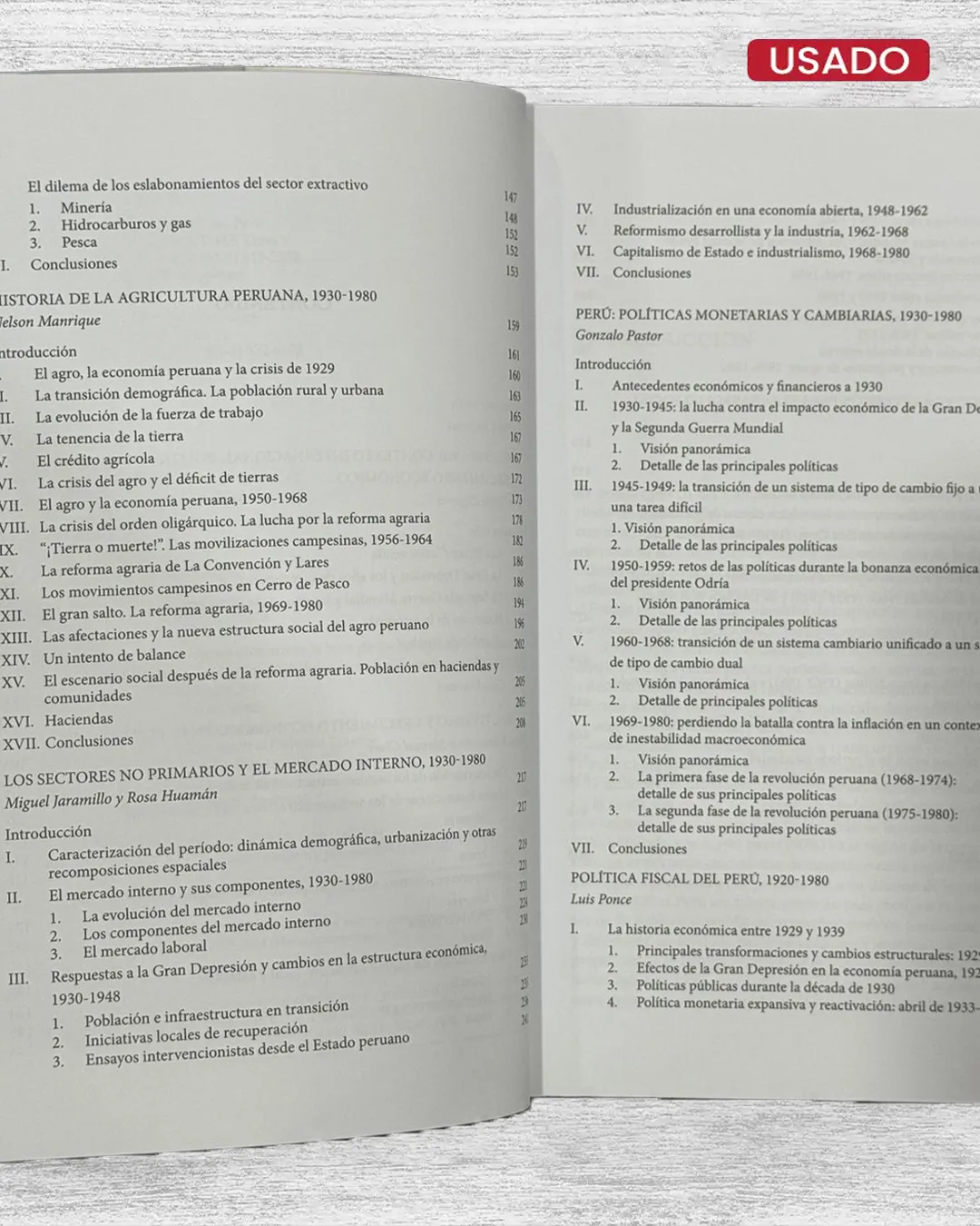 COMPENDIO DE HISTORIA ECONÓMICA DEL PERÚ: LA ECONOMÍA PERUANA ENTRE LA GRAN DEPRESIÓN Y EL REFORMISMO MILITAR (1930 – 1980) - Imagen 3