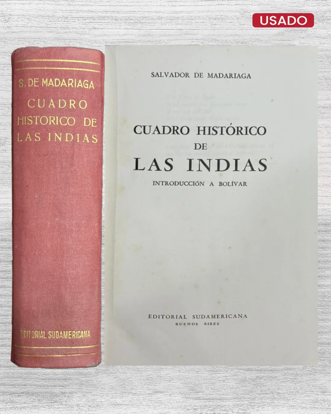 CUADRO HISTÓRICO DE LAS INDIAS: INTRODUCCIÓN A BOLÍVAR