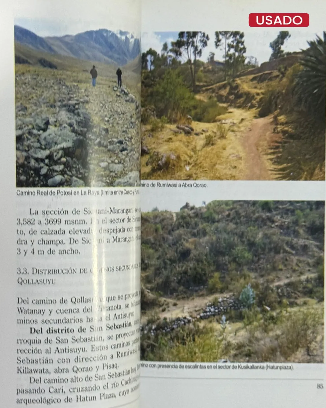 SISTEMA VIAL QOLLASUYU. AVANCES DE INVESTIGACION - Imagen 3