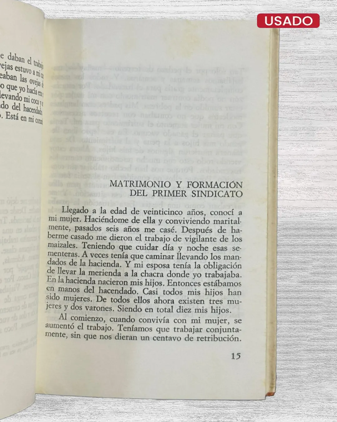 HUILLCA: HABLA UN CAMPESINO PERUANO - Imagen 3