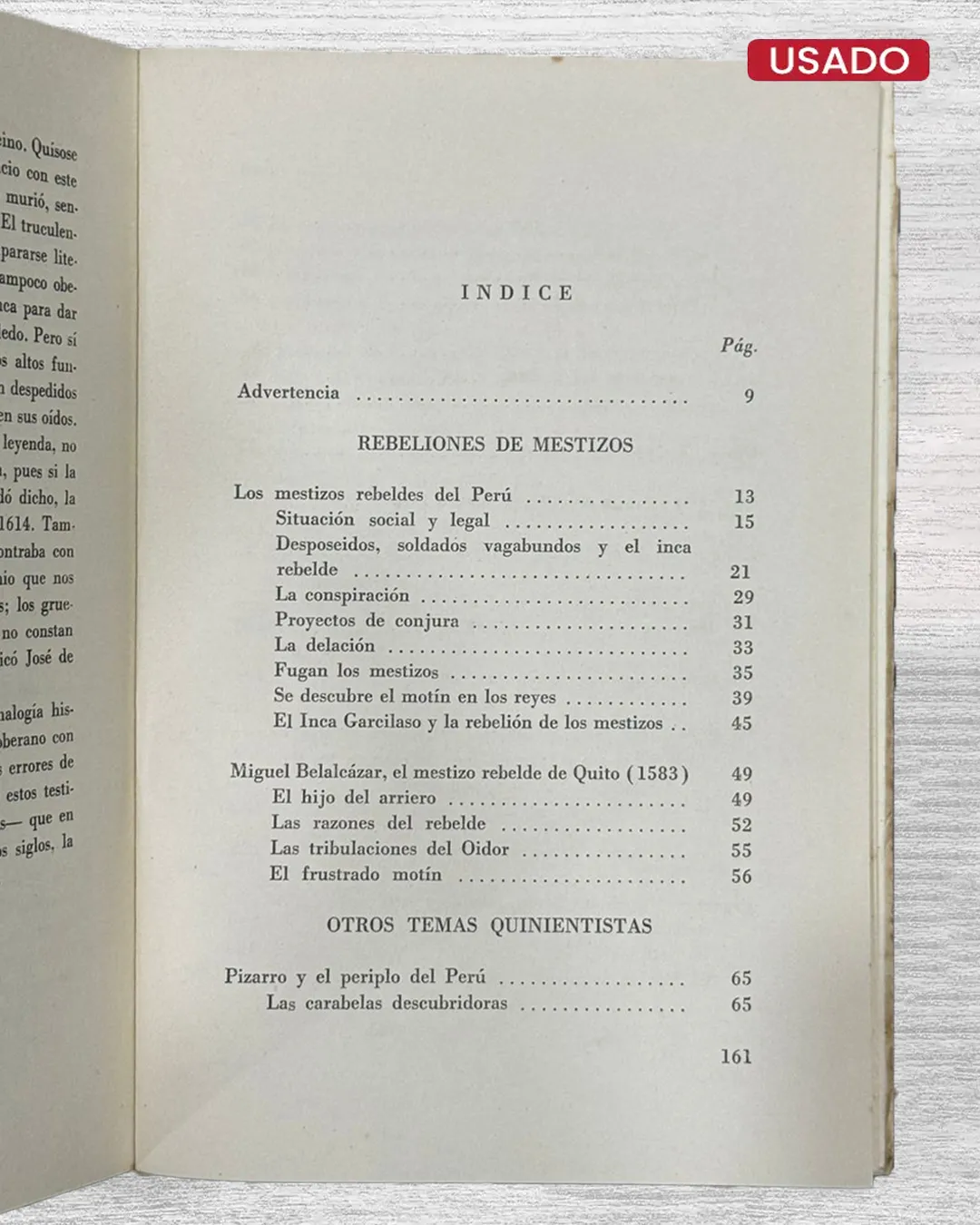 REBELIONES DE MESTIZOS Y OTROS TEMAS QUINIENTISTAS - Imagen 3