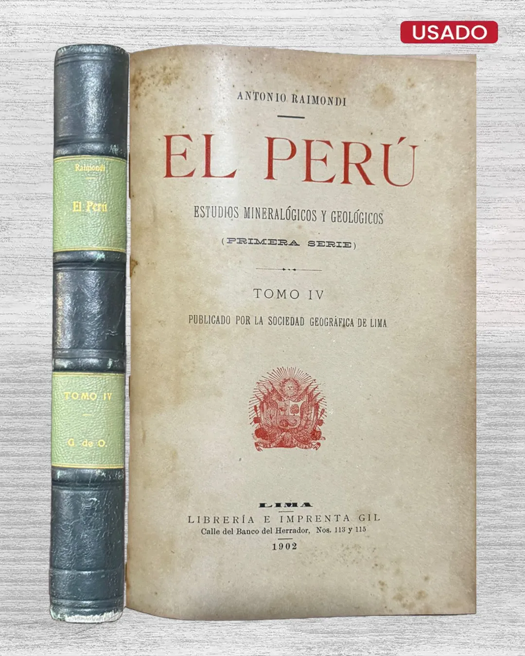 EL PERÚ: HISTORIA DE LA GEOGRAFÍA DEL PERÚ (TOMO III) – LIBRO SEGUNDO