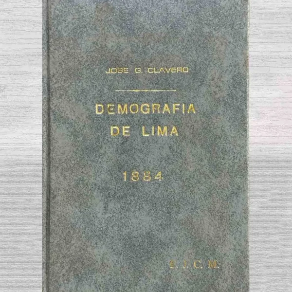 DEMOGRAFIA DE LIMA (1884)
