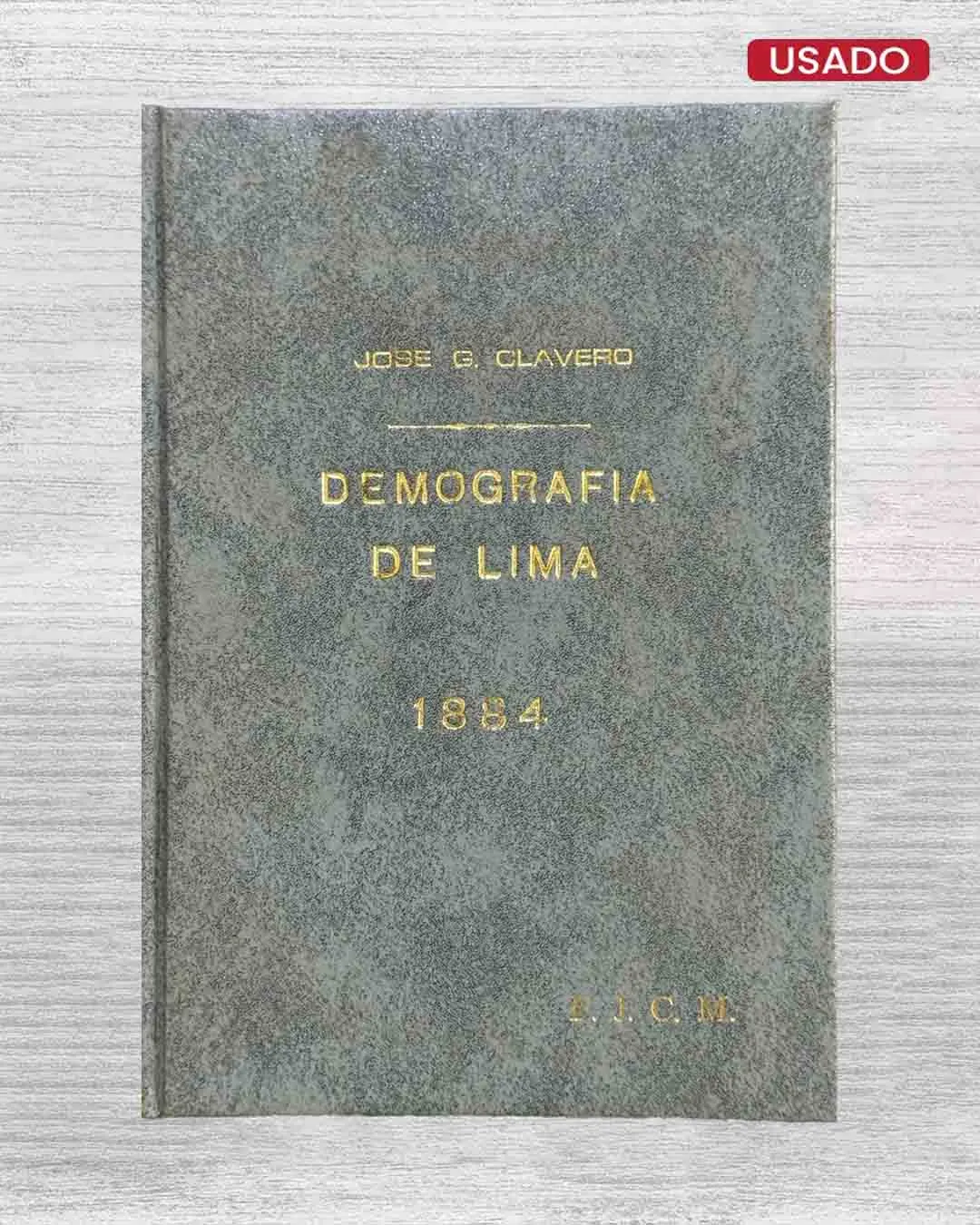 DEMOGRAFIA DE LIMA (1884)