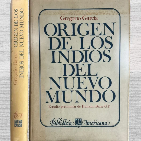 ORIGEN DE LOS INDIOS DEL NUEVO MUNDO