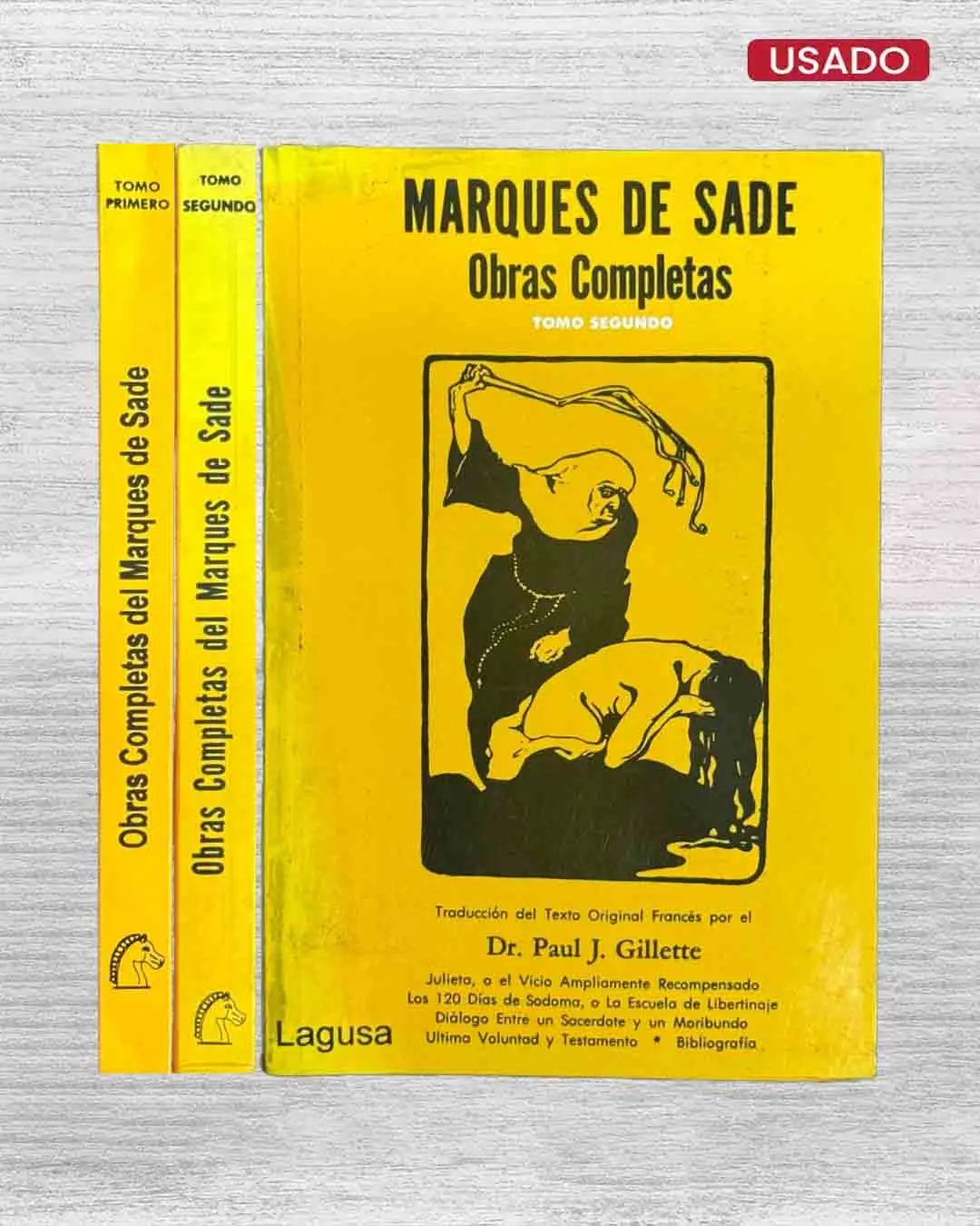MARQUES DE SADE: OBRAS COMPLETAS (TOMO PRIMERO Y SEGUNDO)