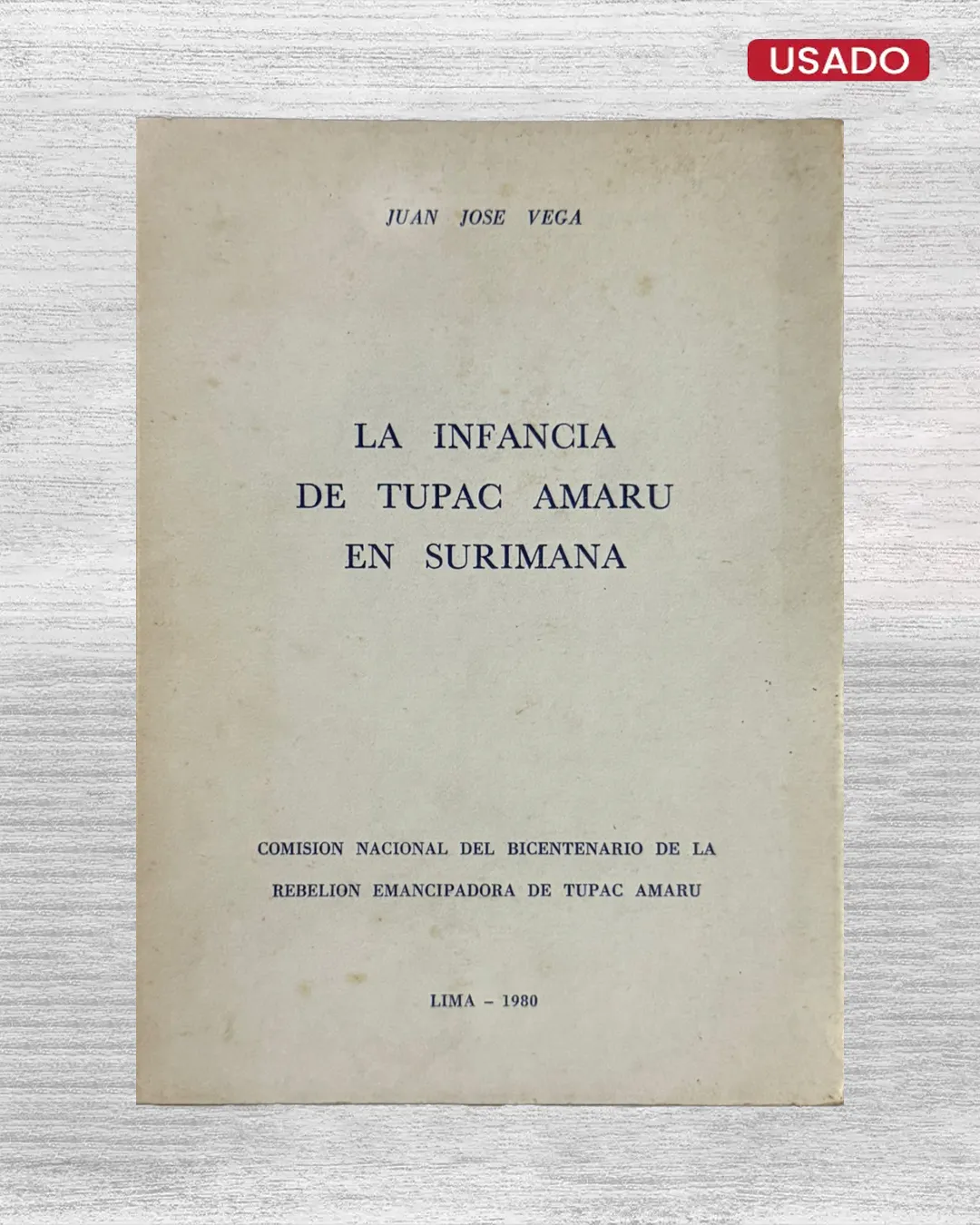 LA INFANCIA DE TUPAC AMARU EN SURIMANA