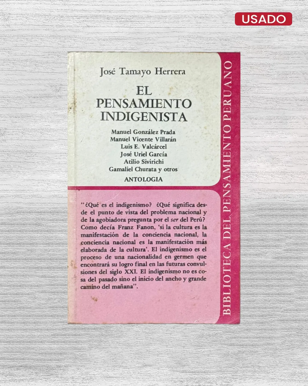 EL PENSAMIENTO INDIGENISTA