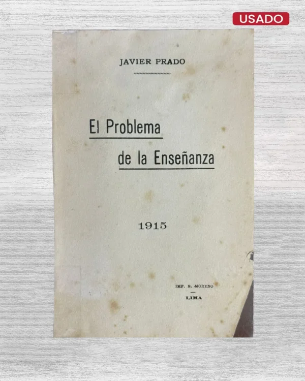 EL PROBLEMA DE LA ENSEÑANZA