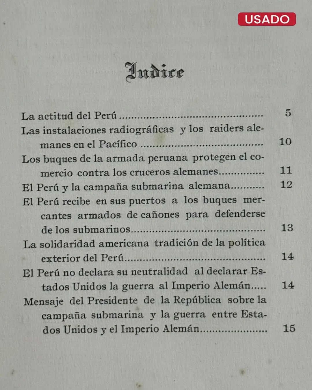 EL PERÚ Y LA GRAN GUERRA - Imagen 2