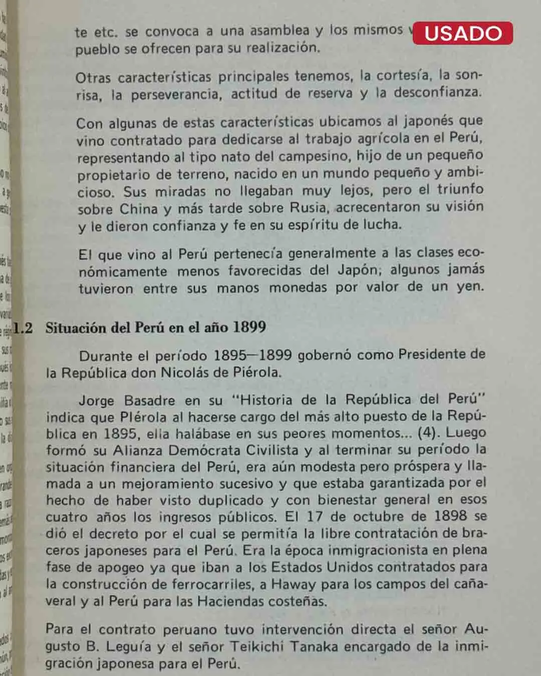 UNIVERSIDAD NACIONAL FEDERICO VILLARREAL. DIRECCION UNIVERSITARIA DE INVESTIGACIÓN – PUBLICACIÓN N° 2 – SETIEMBRE 1979: TRADICIONES Y COSTUMBRES DE LOS INMIGRANTES JAPONESES EN EL PERÚ - Imagen 2