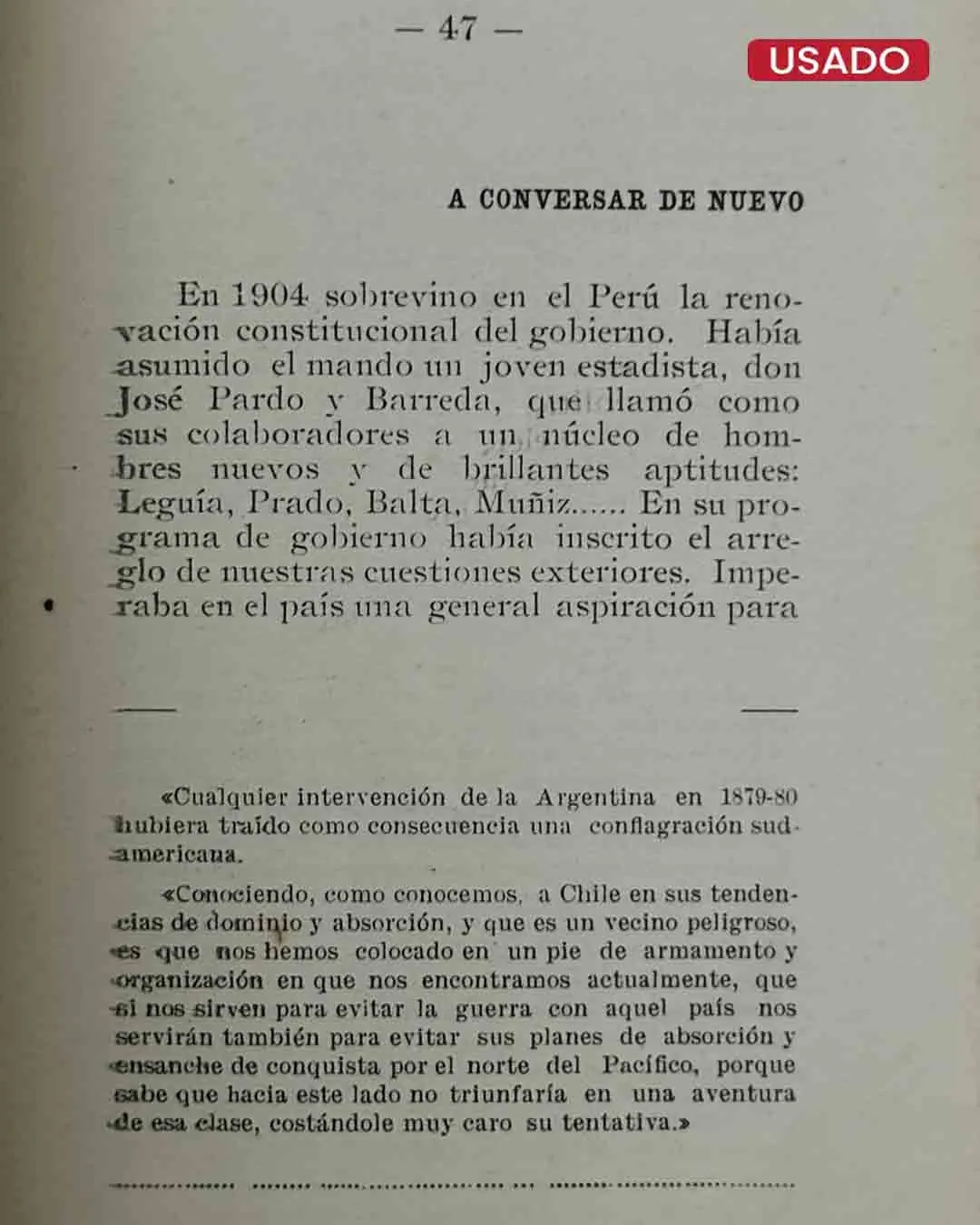 ENTRE EL PERÚ Y CHILE. LA CUESTIÓN DE TACNA Y ARICA. PÁGINAS DE DIVULGACIÓN HISTÓRICA - Imagen 3
