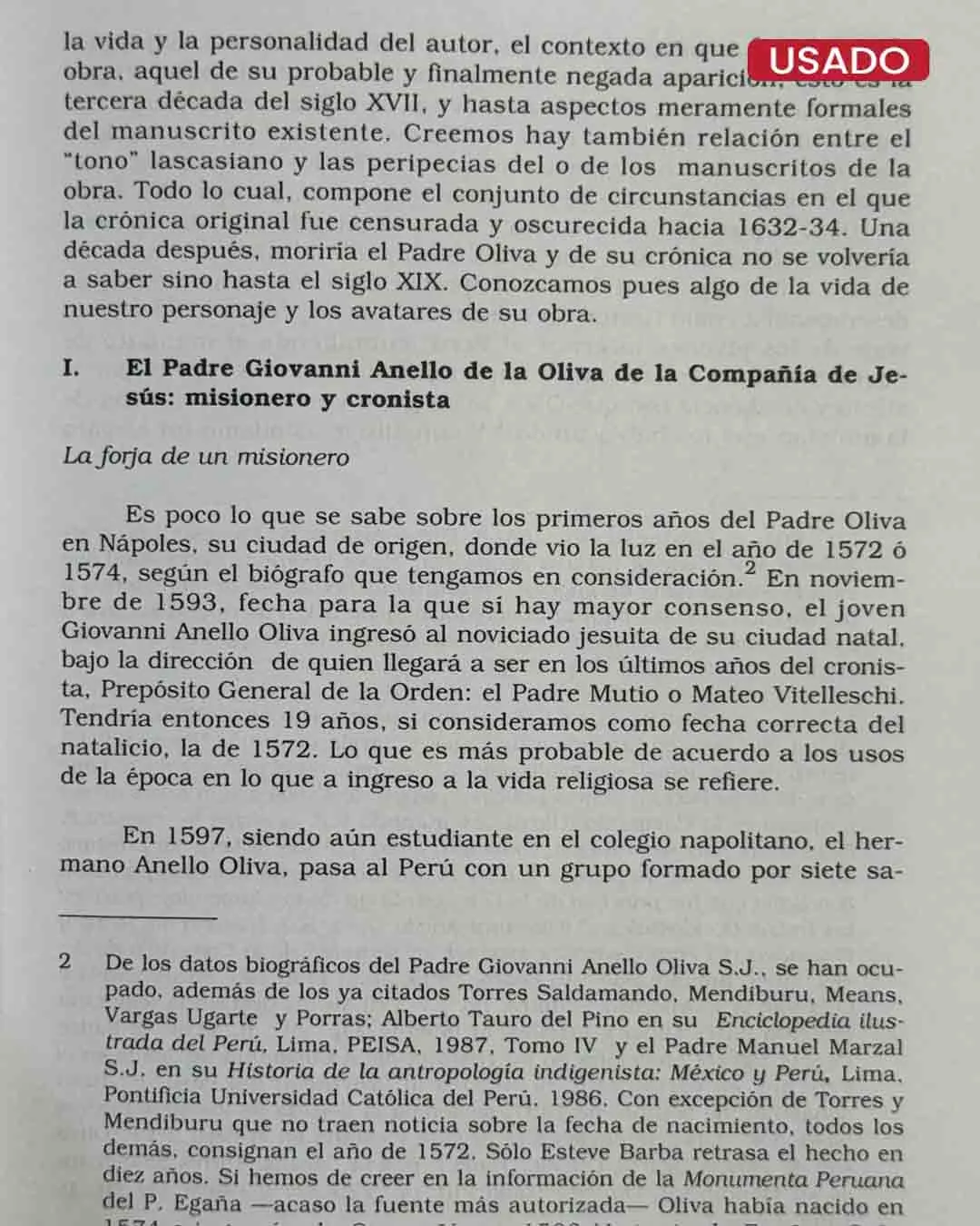 HISTORIA DEL REINO Y PROVINCIAS DEL PERÚ - Imagen 2
