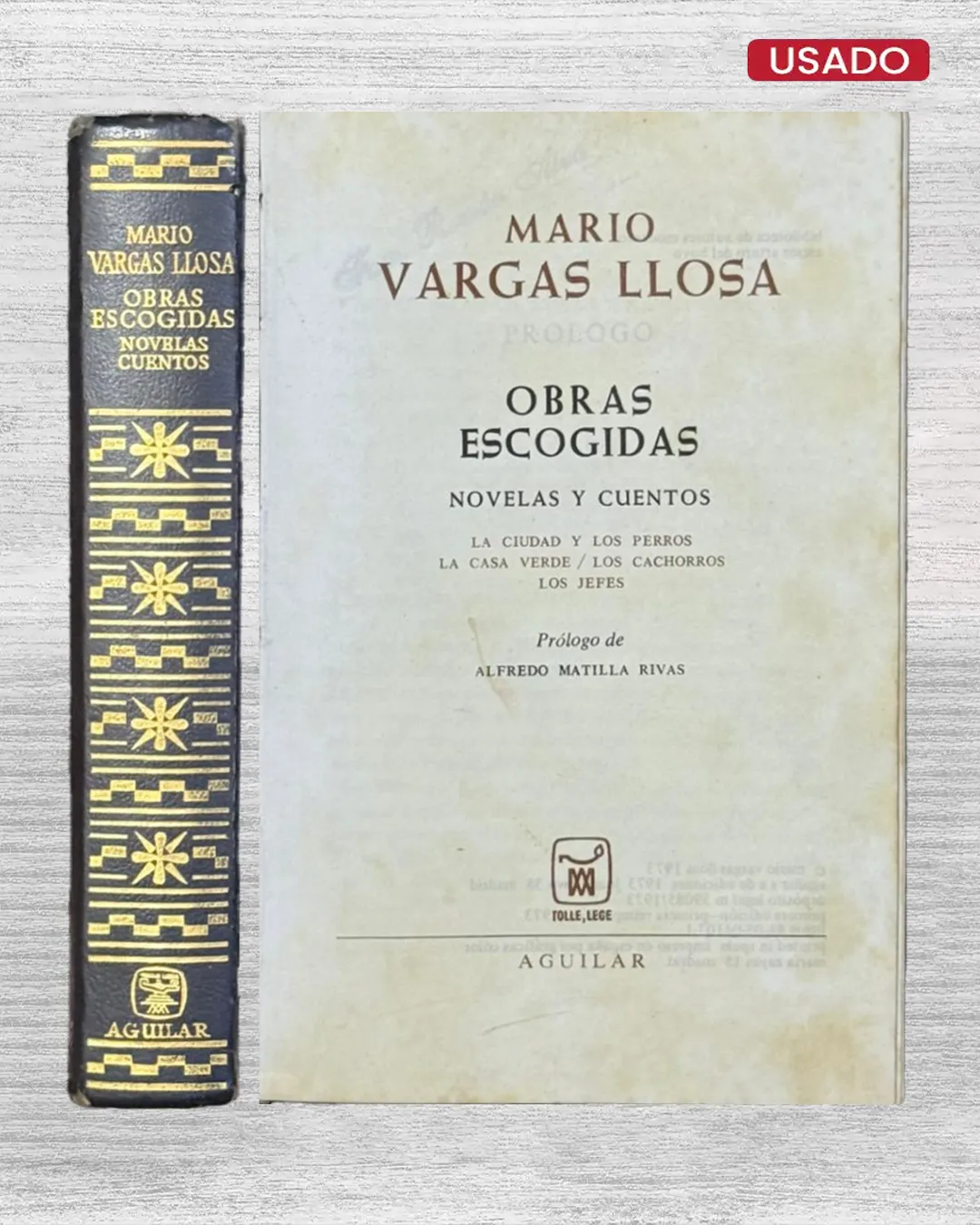 MARIO VARGAS LLOSA: OBRAS ESCOGIDAS (NOVELAS Y CUENTOS)