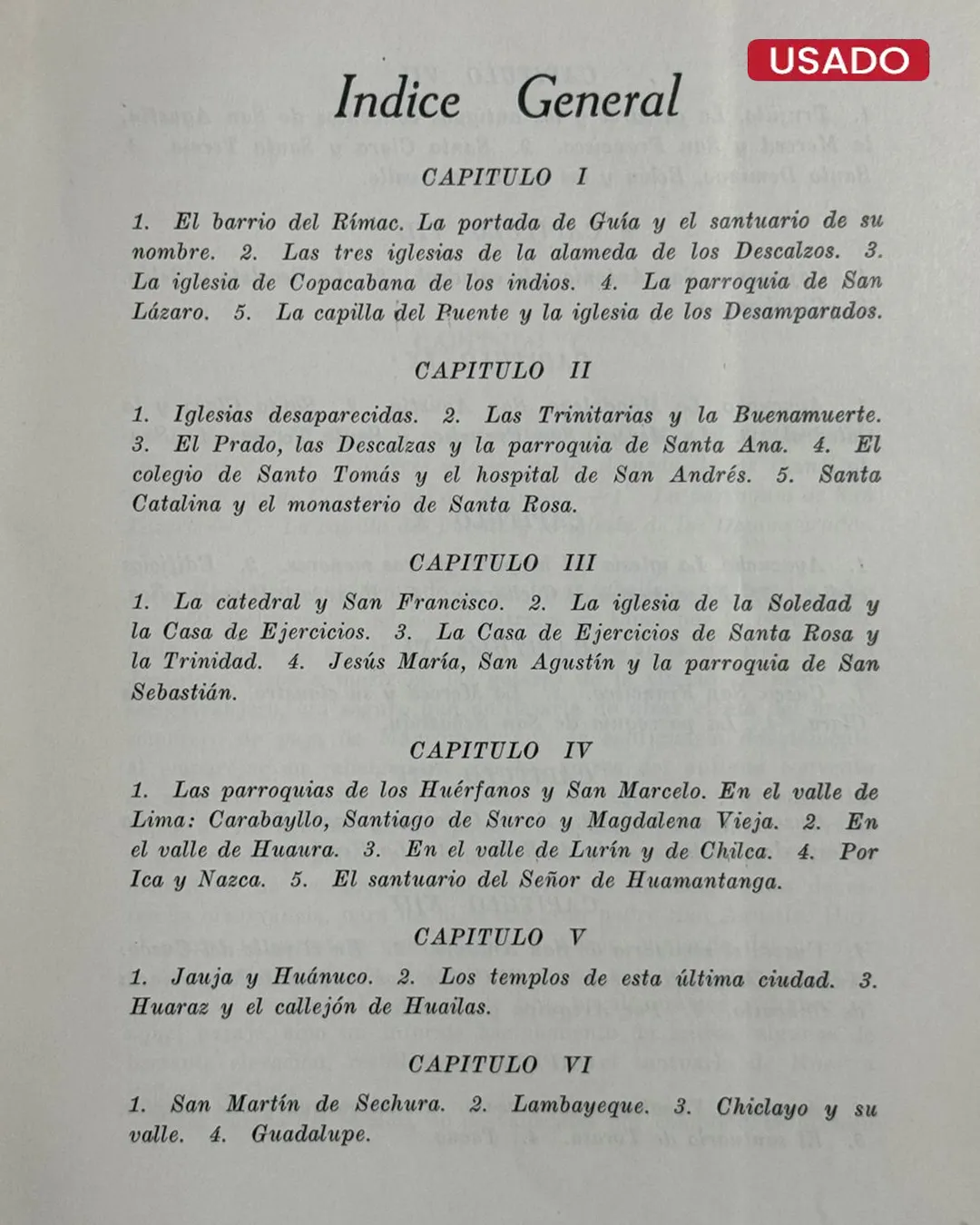 ITINERARIO POR LAS IGLESIAS DEL PERÚ - Imagen 2