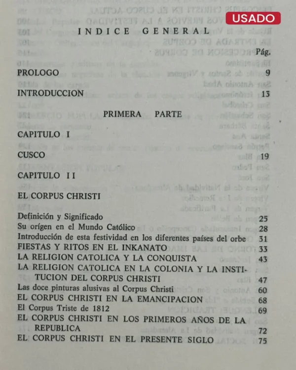 LA FESTIVIDAD DEL CORPUS CHRISTI EN EL CUSCO - Librería de Lima