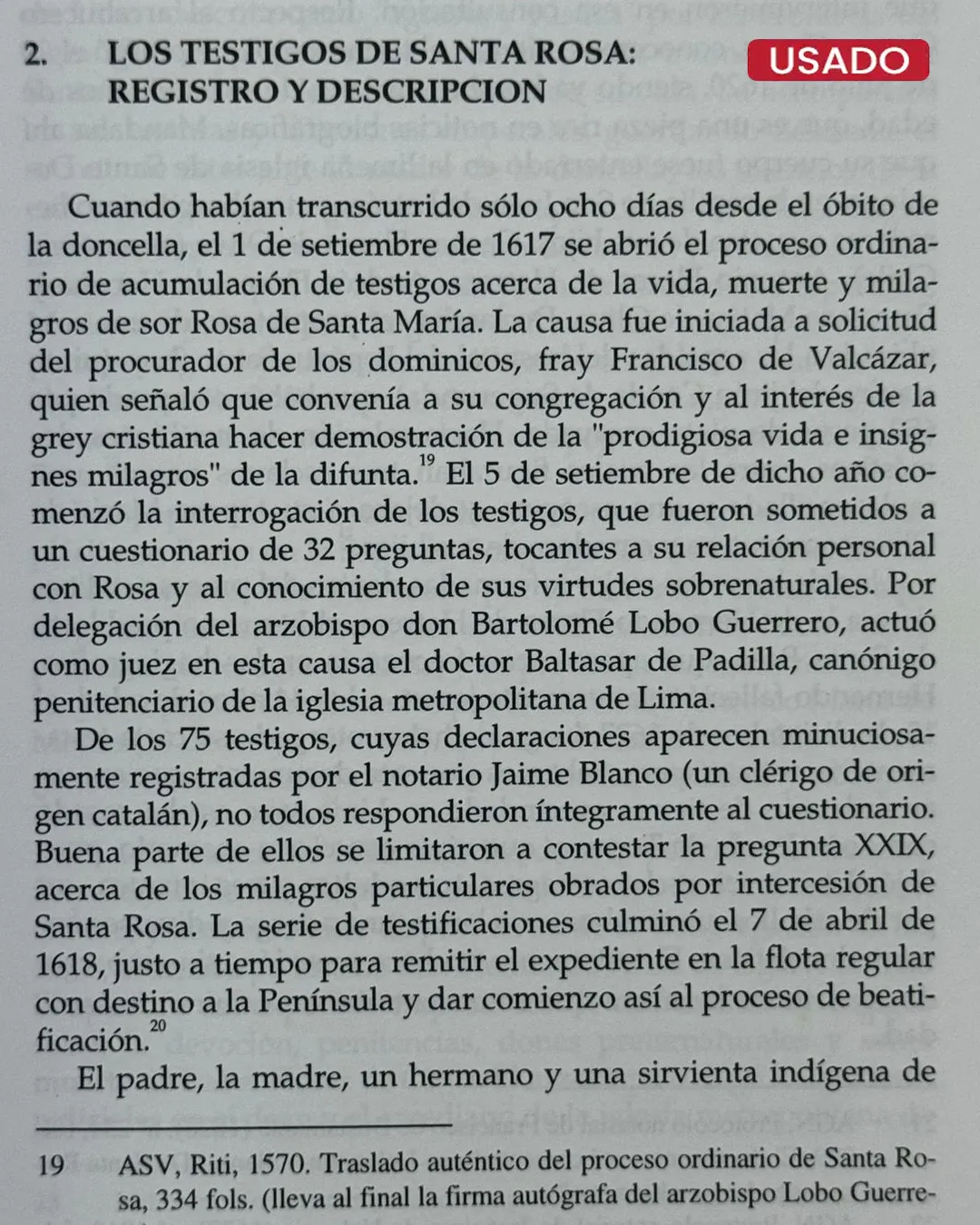 SANTIDAD E IDENTIDAD CRIOLLA. ESTUDIO DEL PROCESO DE CANONIZACIÓN DE SANTA ROSA - Imagen 3