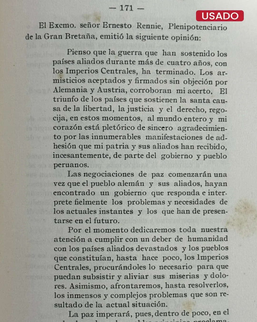 EL PERÚ Y LA GRAN GUERRA - Imagen 3