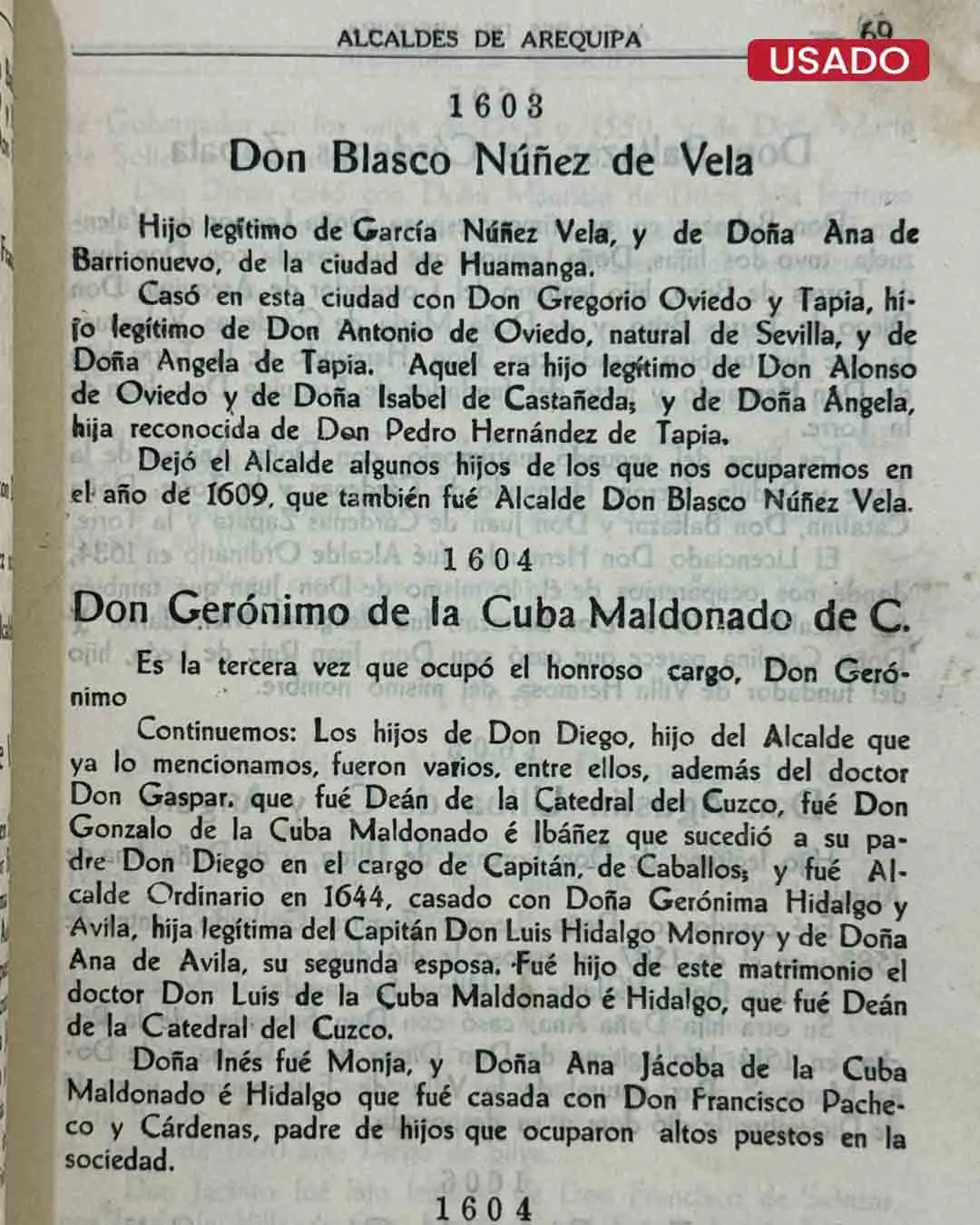 ALCALDES DE AREQUIPA. DESDE 1539 A 1946 - Imagen 3