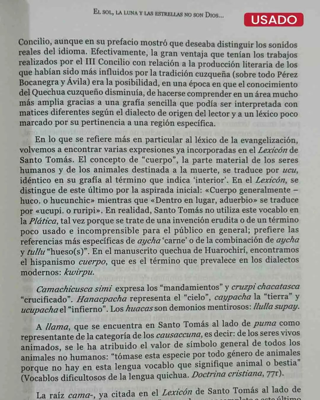 EL SOL, LA LUNA Y LAS ESTRELLAS NO SON DIOS… LA EVANGELIZACIÓN EN QUECHUA (SIGLO XVI) - Imagen 3