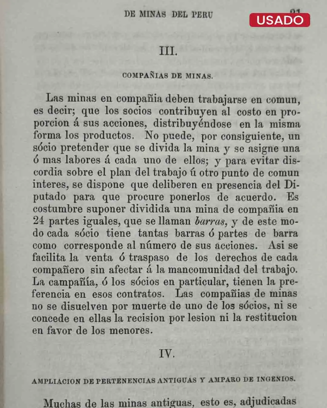 LEGISLACIÓN DE MINAS DEL PERÚ - Imagen 3
