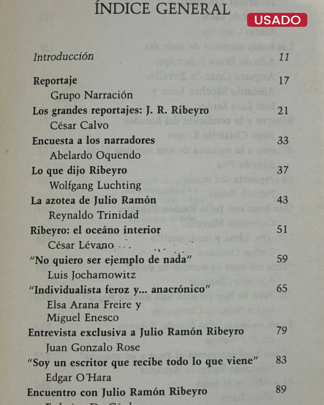 JULIO RAMON RIBEYRO: LAS RESPUESTAS DEL MUDO (ENTREVISTAS) - Imagen 2