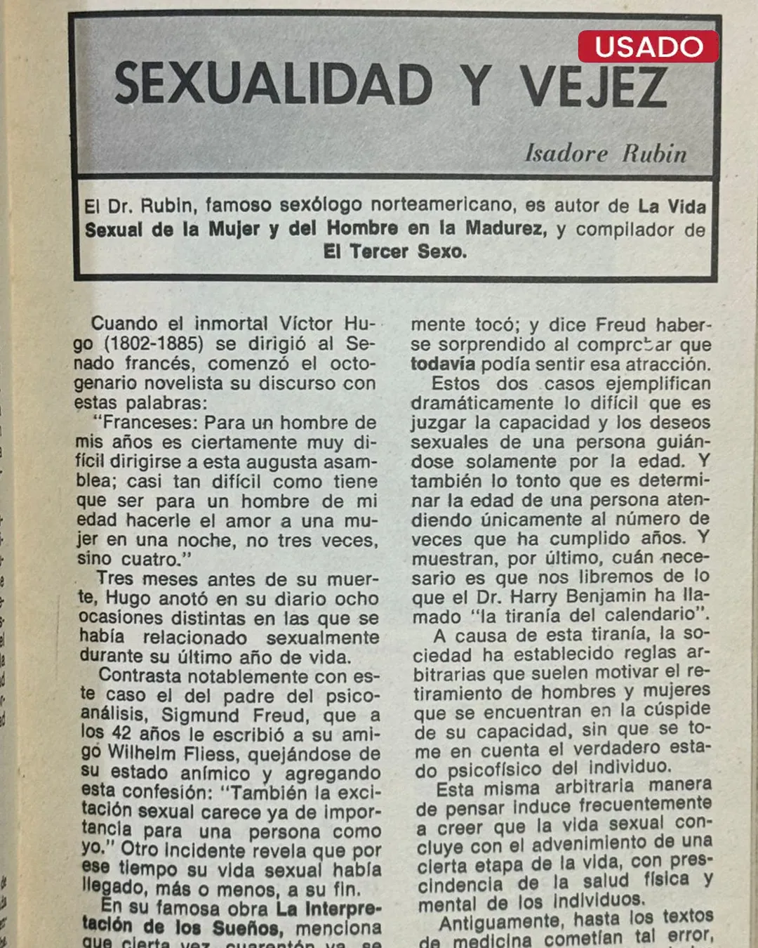 FÁSCINUM: REVISTA CIENTÍFICA Y ARTÍSTICA DE CULTURA SEXUAL – AÑO II – Nº 8 - Imagen 3