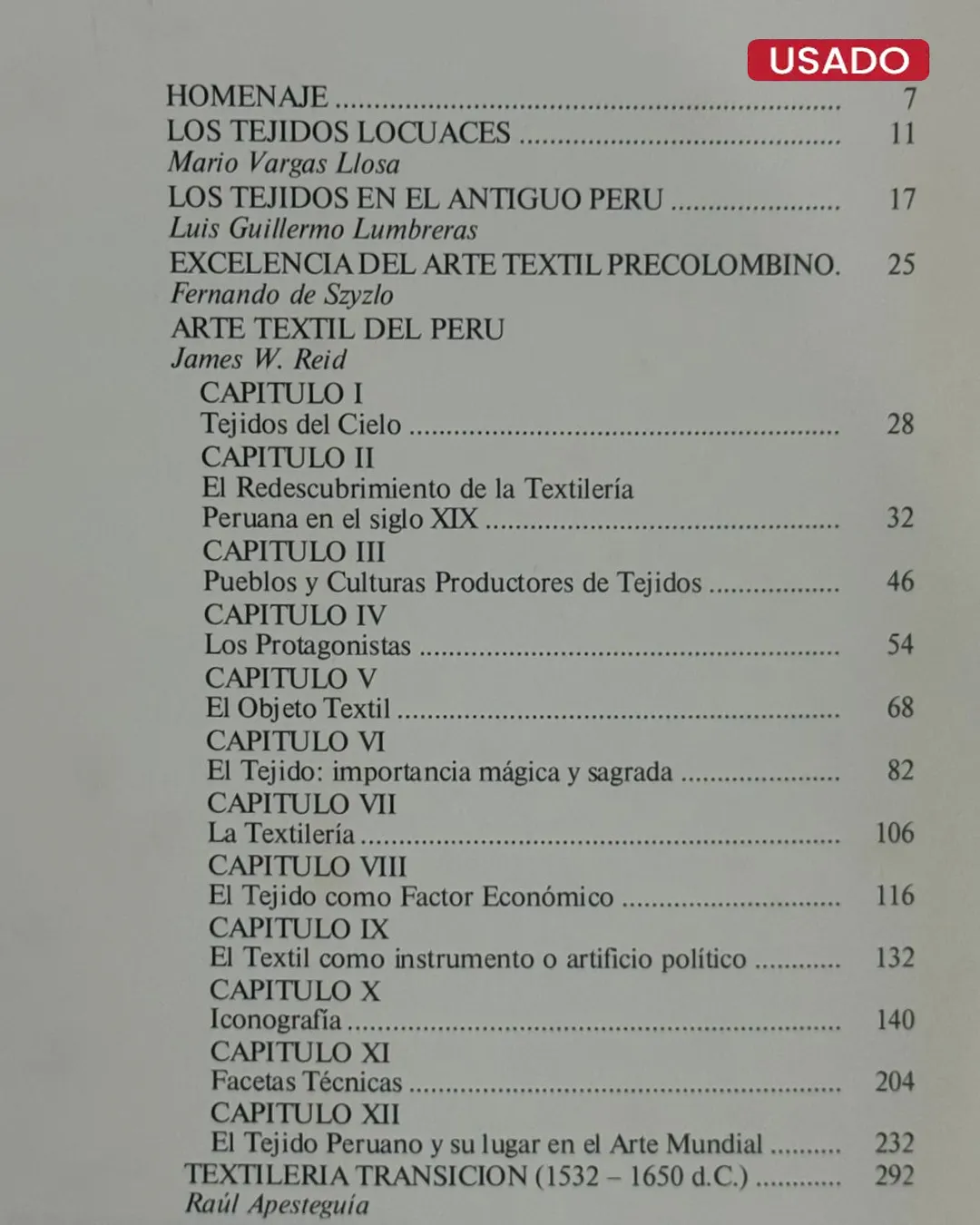 ARTE TEXTIL DEL PERÚ - Imagen 4