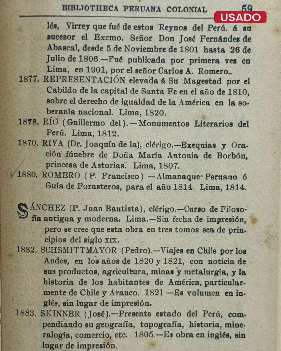 SUPLEMENTO A LA BIBLIOTECA PERUANA COLONIAL - Imagen 3