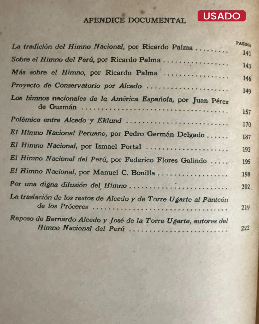 HISTORIA CRÍTICA DEL HIMNO NACIONAL (TOMO I Y II) - Imagen 4