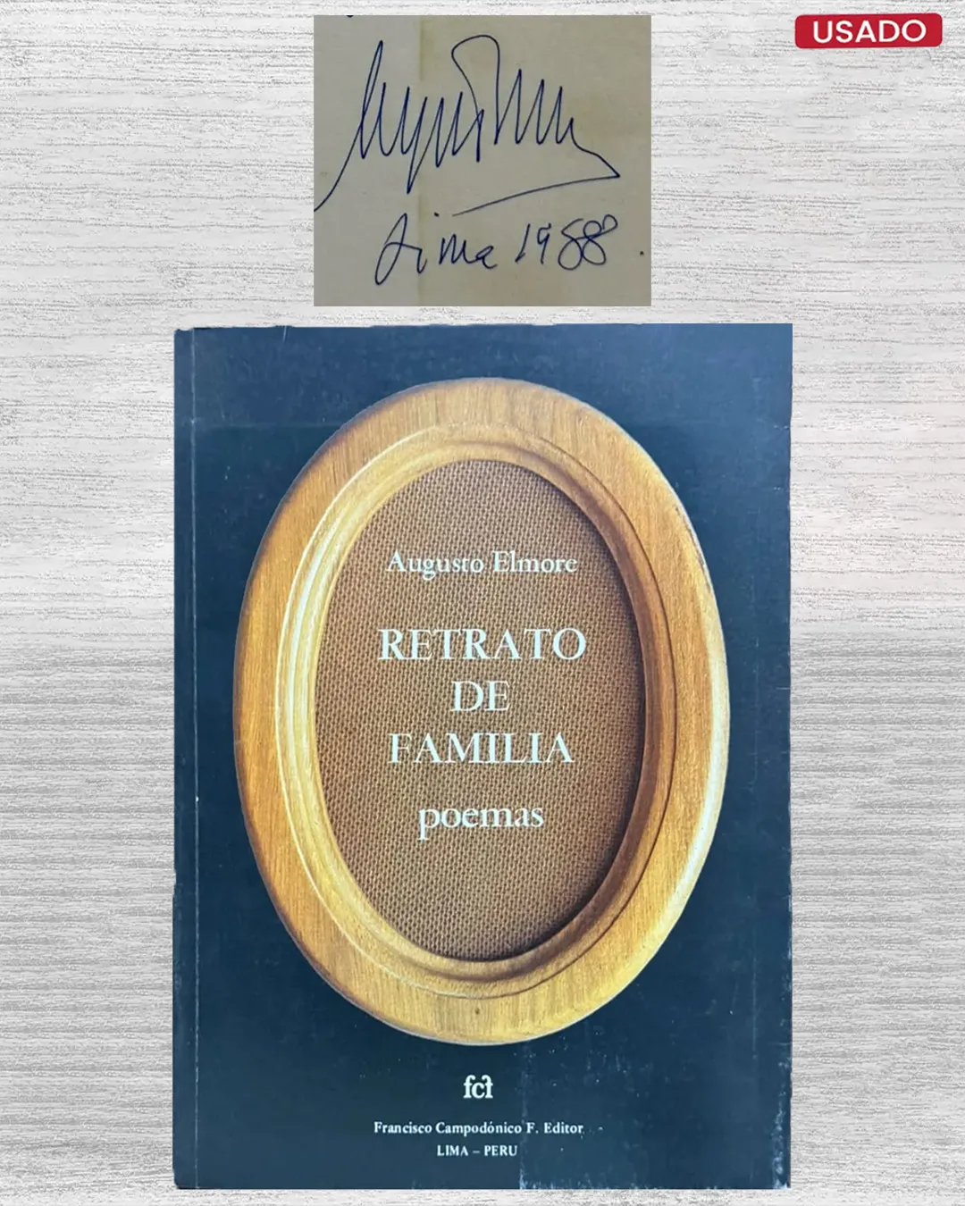 RETRATO DE FAMILIA (POEMAS) (CON FIRMA DEL AUTOR)