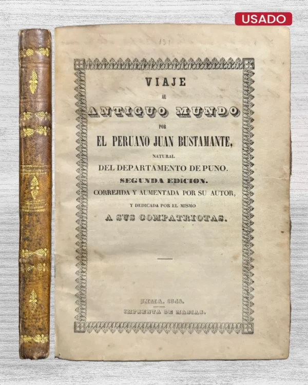 VIAJE AL ANTIGUO MUNDO (1845)