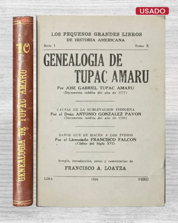 GENEALOGÍA DE TUPAC AMARU