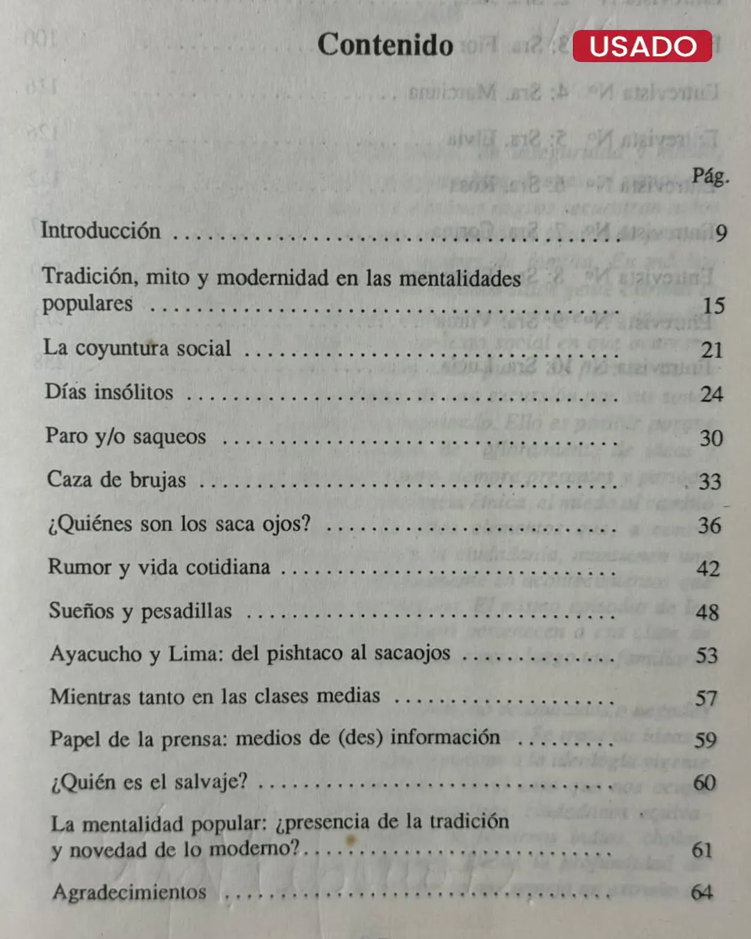 SACAOJOS. CRISIS SOCIAL Y FANTASMAS COLONIALES - Imagen 2