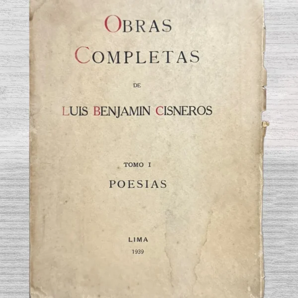 OBRAS COMPLETAS – TOMO I (POESIAS)