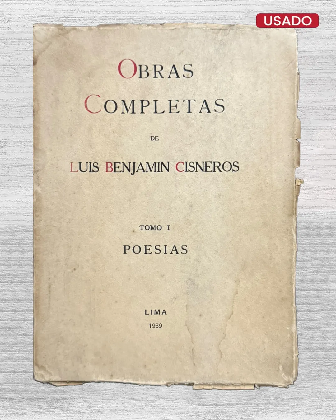 OBRAS COMPLETAS – TOMO I (POESIAS)