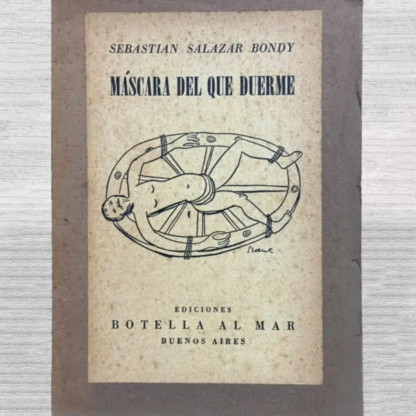 MÁSCARA DEL QUE DUERME (CON FIRMA DEL AUTOR)