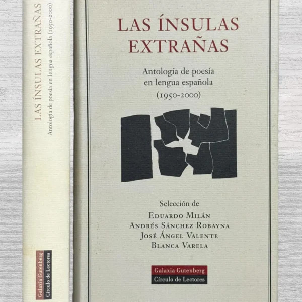 LAS INSULTAS EXTRAÑAS. ANTOLOGÍA DE POESÍA EN LENGUA ESPAÑOLA (1950 – 2000)