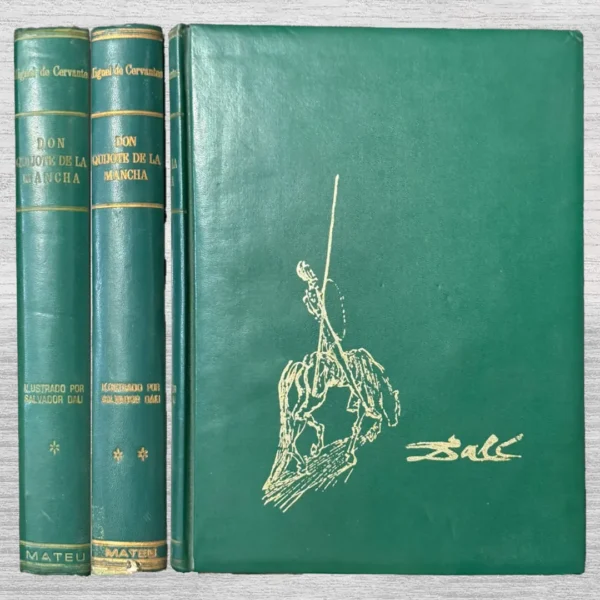 DON QUIJOTE DE LA MANCHA (PARTE I Y II) – ILUSTRADO POR SALVADOR DALÍ