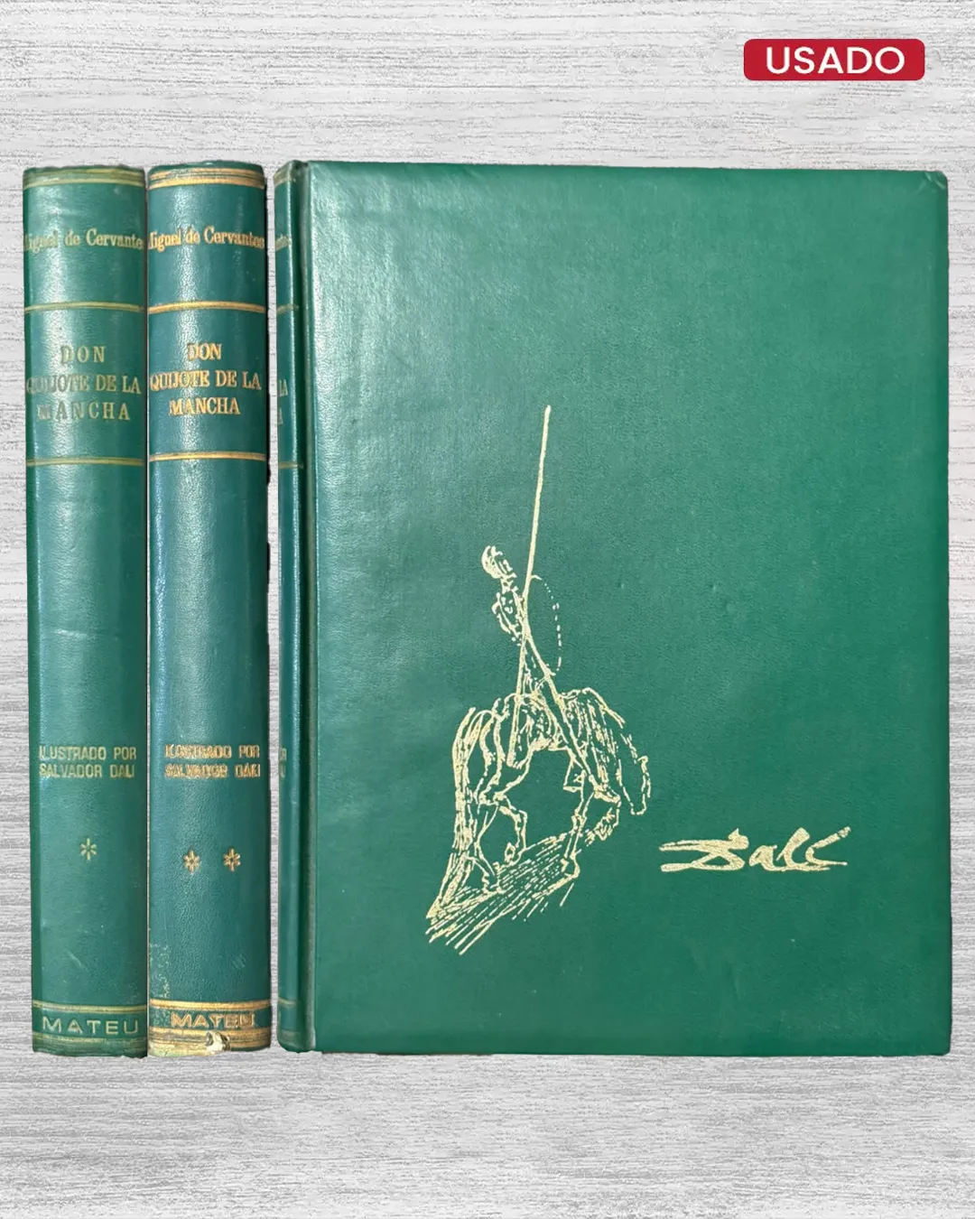 DON QUIJOTE DE LA MANCHA (PARTE I Y II) – ILUSTRADO POR SALVADOR DALÍ