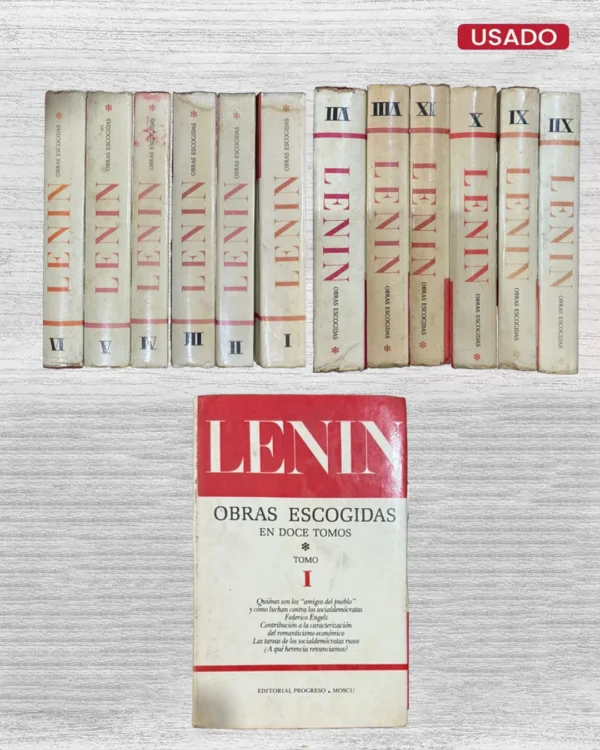 LENIN: OBRAS ESCOGIDAS (12 TOMOS)
