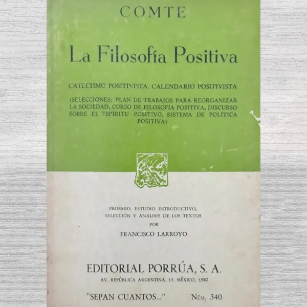 LA FILOSOFIA POSITIVA
