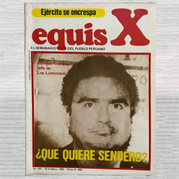EQUIS X. EL SEMANARIO DEL PUEBLO PERUANO – N°. 284 – 29 DE MARZO, 1982