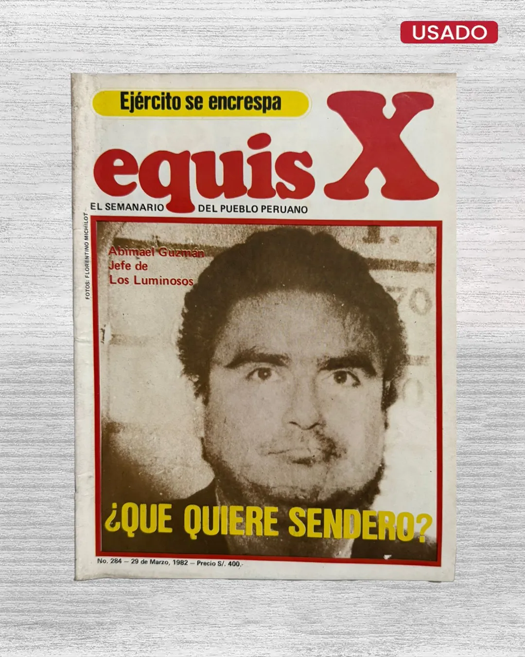 EQUIS X. EL SEMANARIO DEL PUEBLO PERUANO – N°. 284 – 29 DE MARZO, 1982