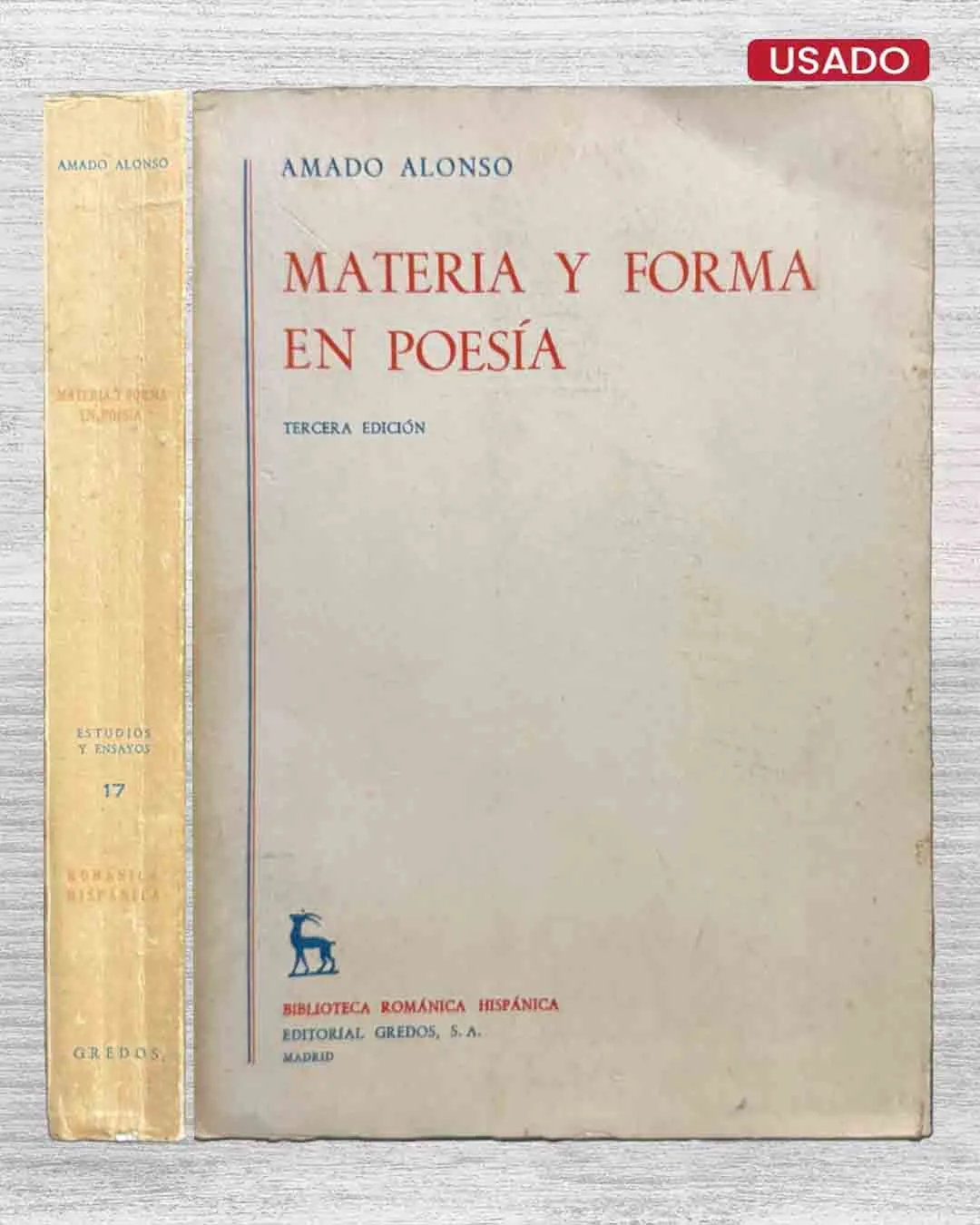 MATERIA Y FORMA EN POESIA