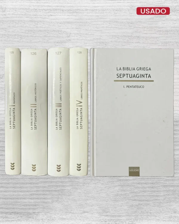 LA BIBLIA GRIEGA SEPTUAGINTA (4 TOMOS)