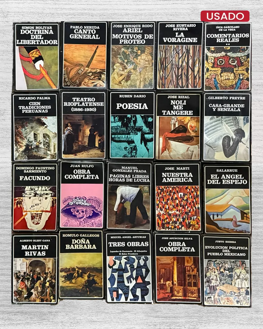 COLECCIÓN CLÁSICA (BIBLIOTECA AYACUCHO) – 116 TOMOS (TOMO 5 NO SE INCLUYE)