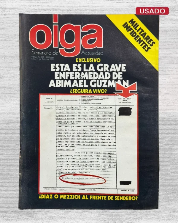 OIGA. SEMANARIO DE ACTUALIDAD – V ETAPA / N° 117 – LIMA, 21 DE MARZO DE 1983